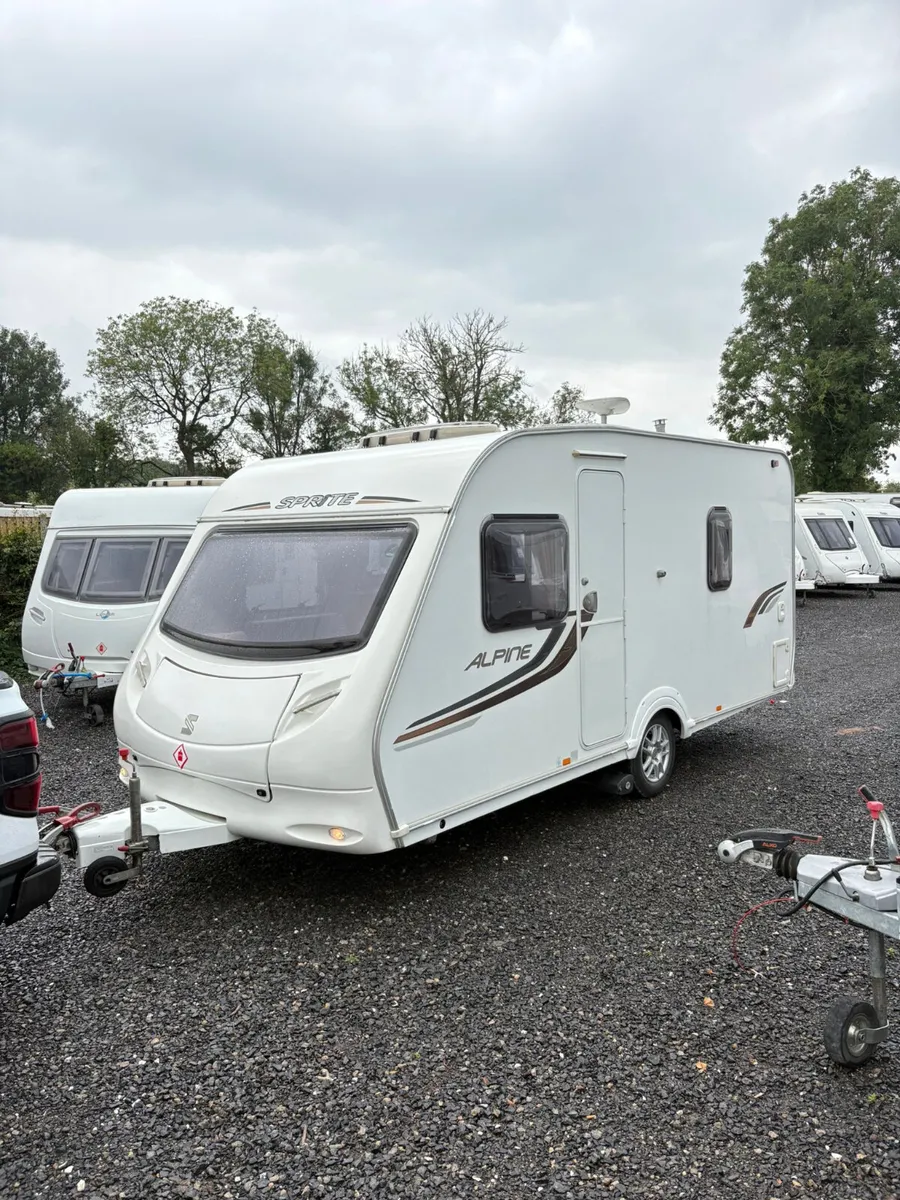 Swift Sprite alpine 4 berth caravan - Image 1