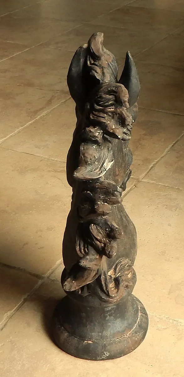 Large Vintage Figurine of Horse Head - Image 3