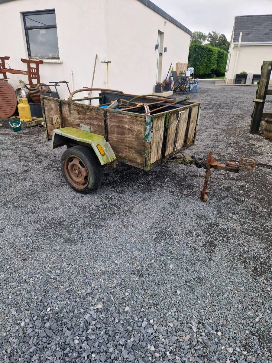 Small trailer 5foot x 3½foot - Image 2