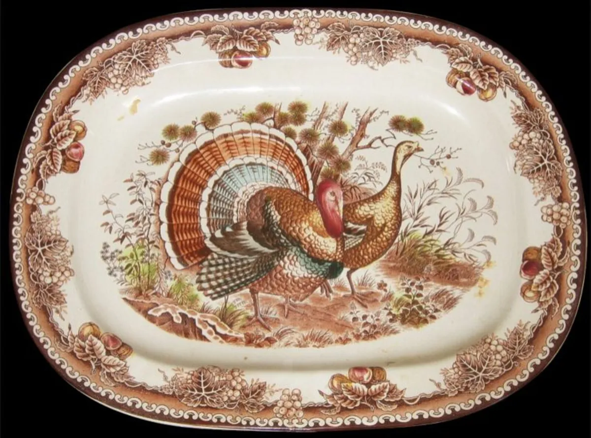 Large Vintage Fred Roberts Co Platter - Image 2