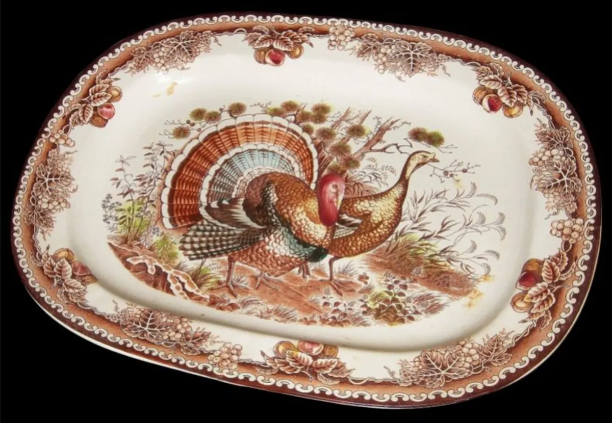 Large Vintage Fred Roberts Co Platter - Image 3