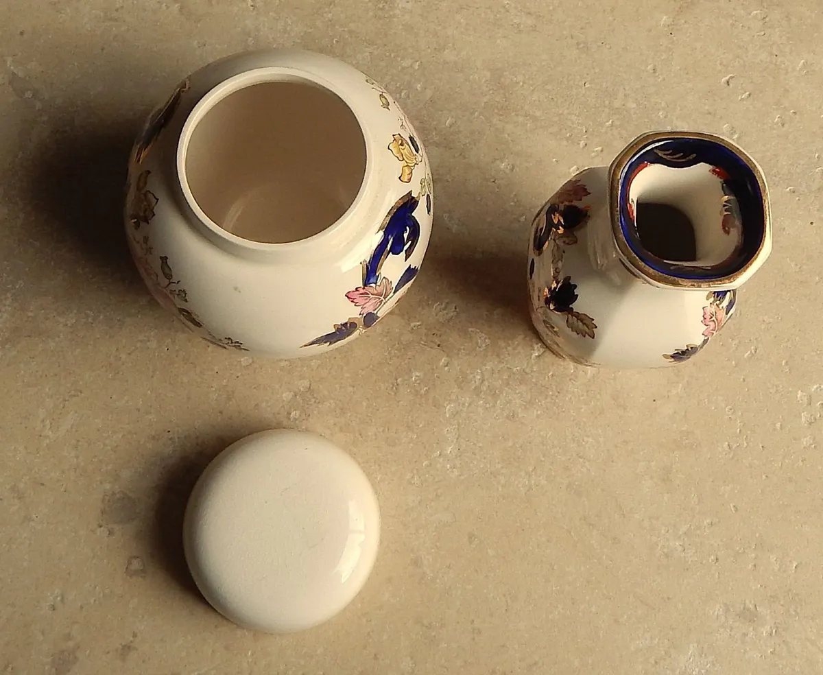 2 Vintage Mason’s Ironstone Mandalay Pieces - Image 3