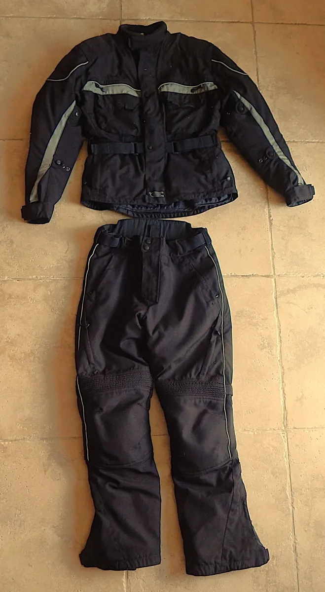 Advanced Experience Gents Biker Jacket & Trousers - Image 1