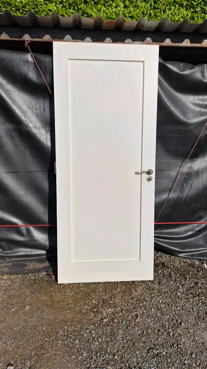 Internal white doors - Image 1