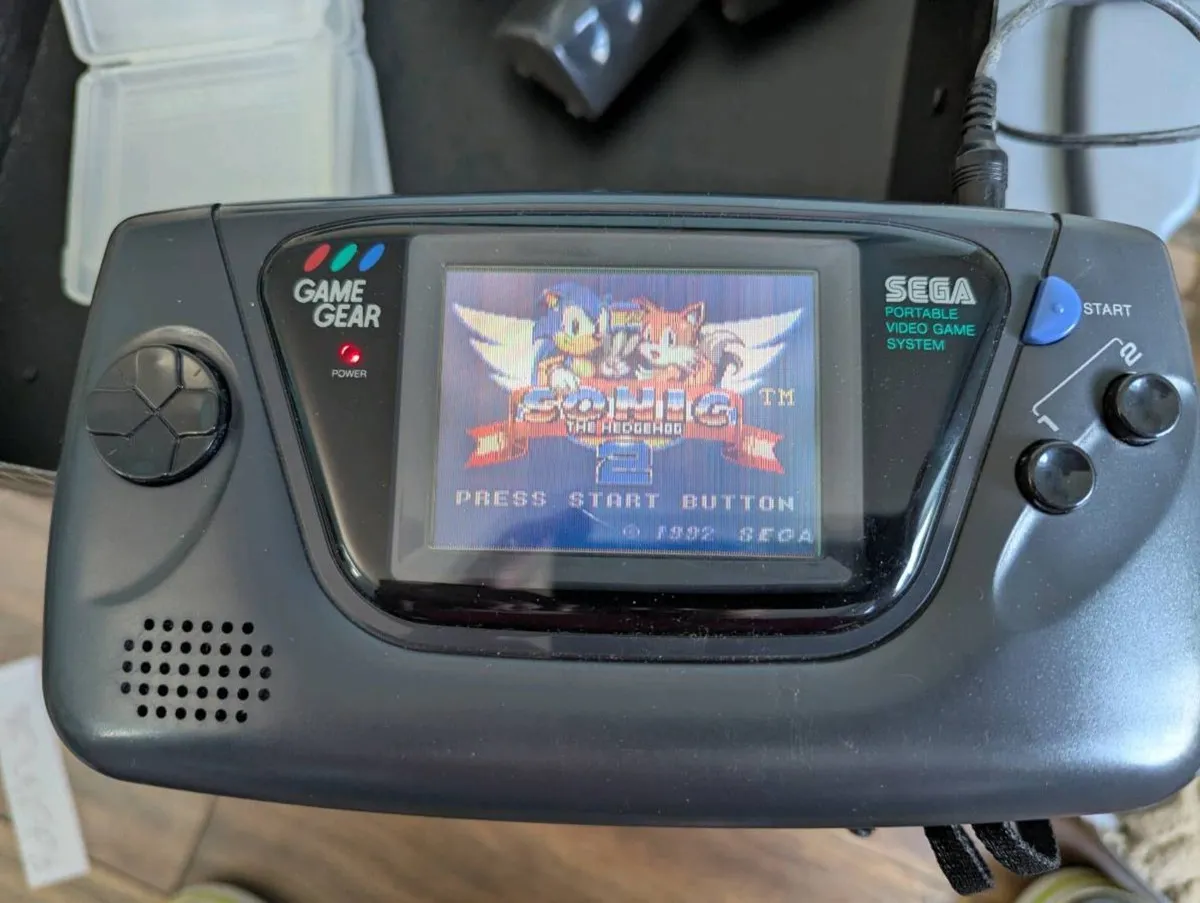 Sega Game Gear Bundle - 5 Games, Case, Magnifier - Image 3