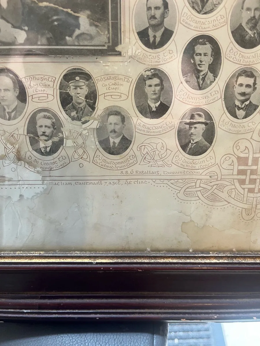 Official Issue 1919 Dáil Éireann Poster Print - Image 2
