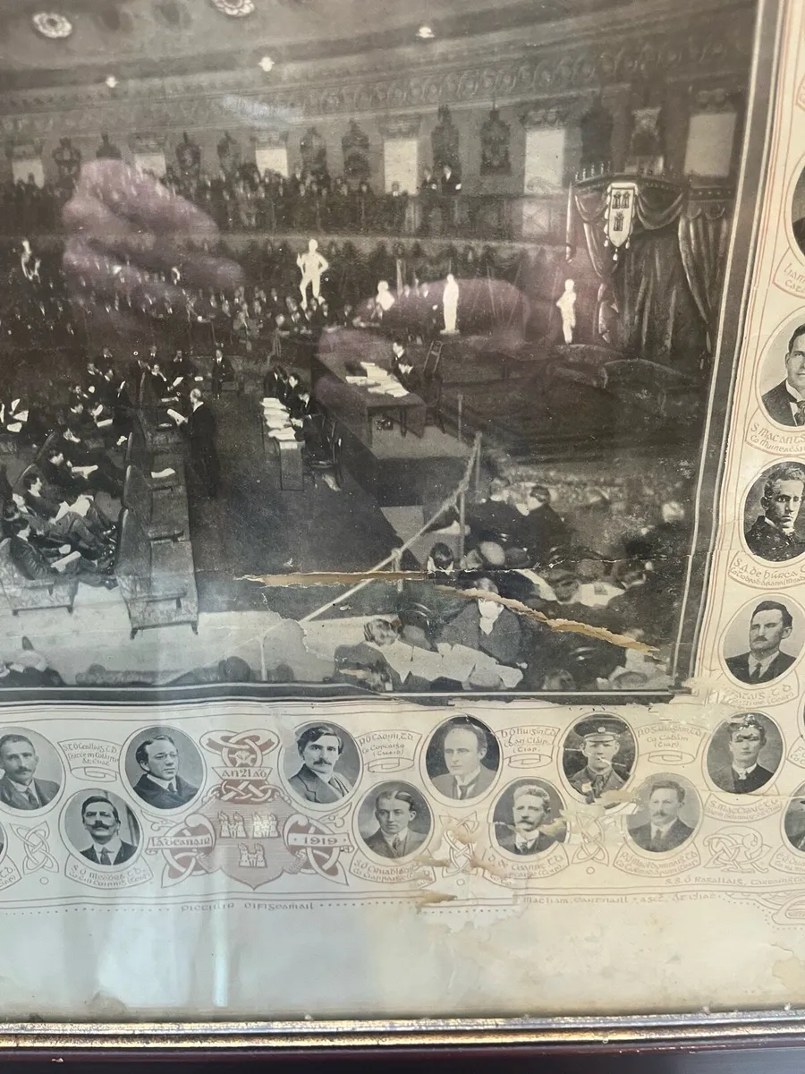 Official Issue 1919 Dáil Éireann Poster Print - Image 3