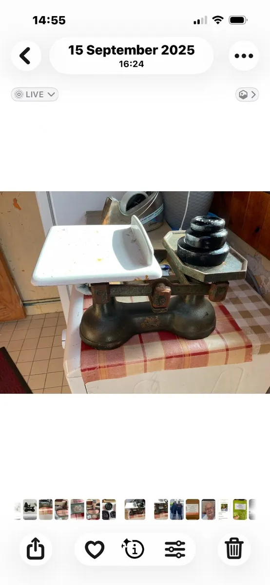 Small kitchen vintage.  Scales - Image 1