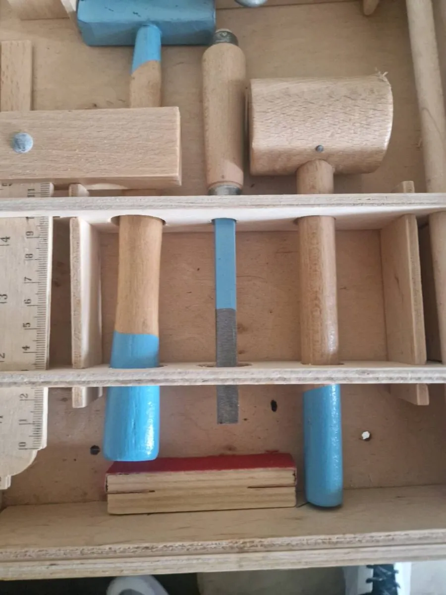 Wood work set in box - Image 4