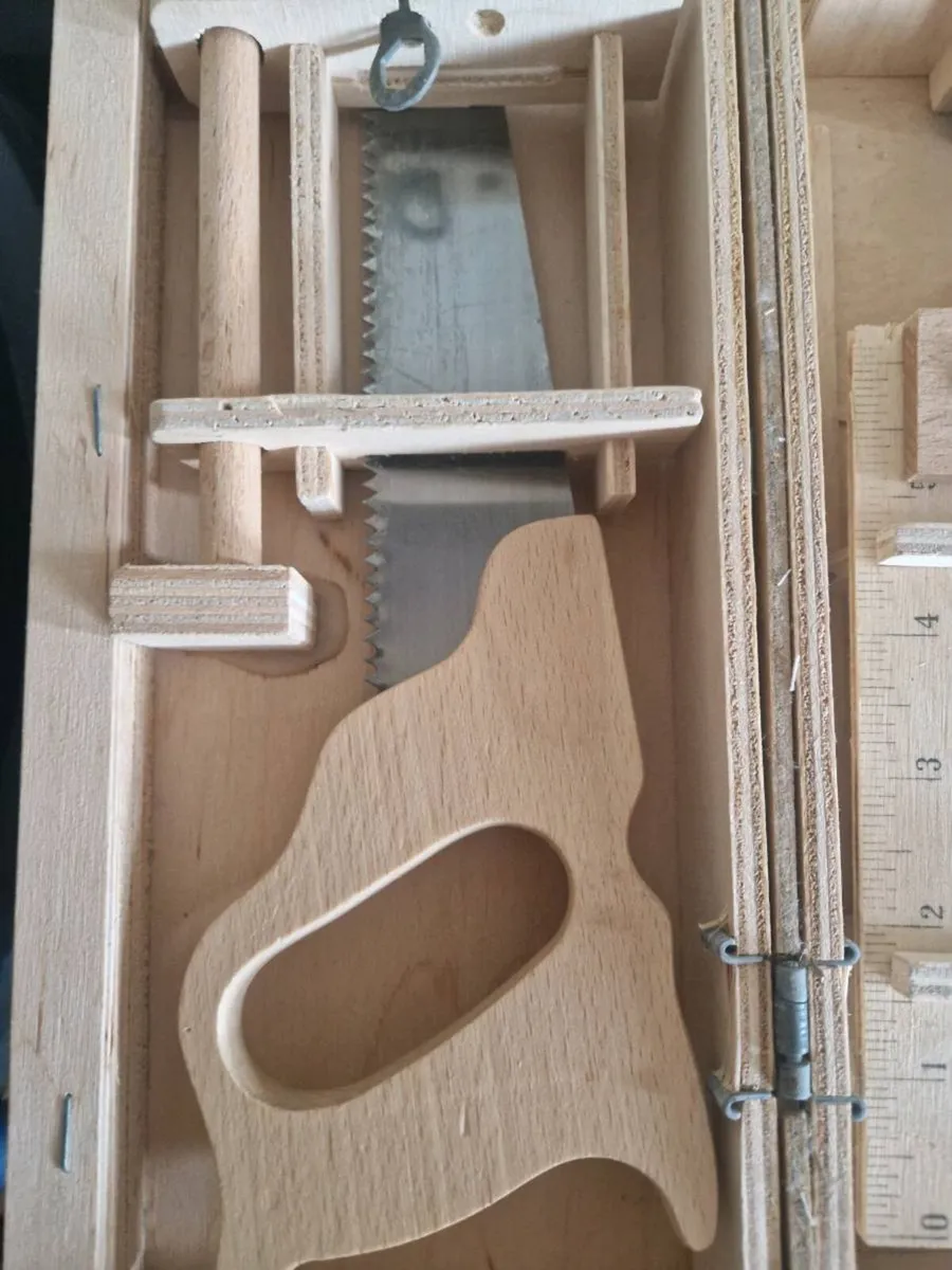 Wood work set in box - Image 3