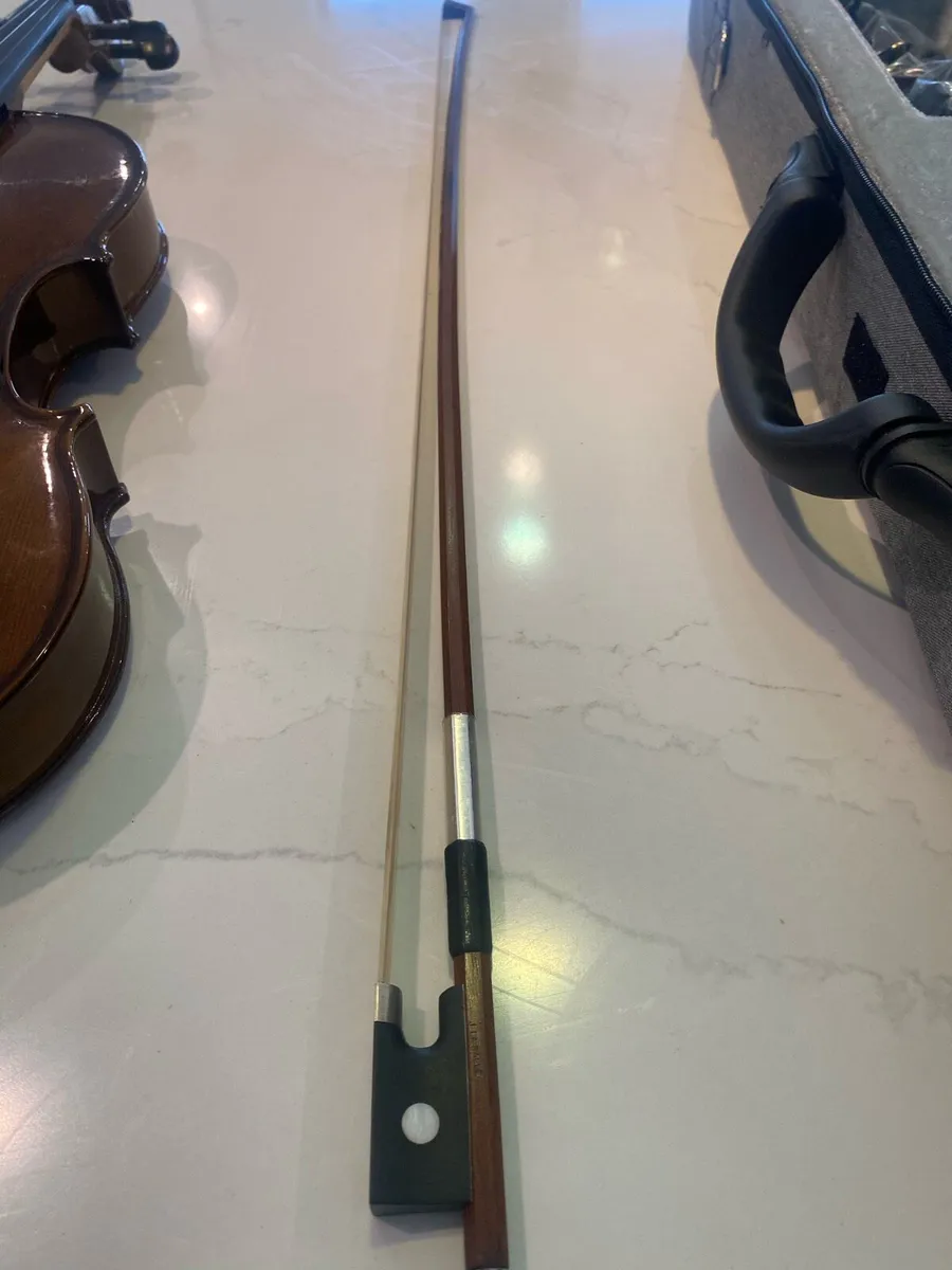 Fiddle 4/4 with bow and case - Image 3