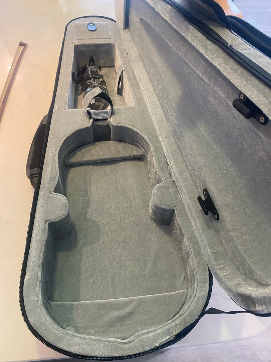 Fiddle 4/4 with bow and case - Image 4