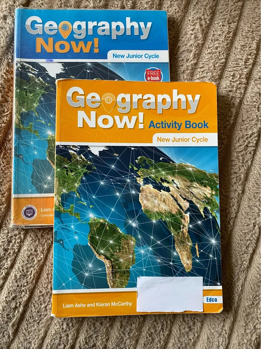 Junior Cycle Geography Now Text and Workbook - Image 1