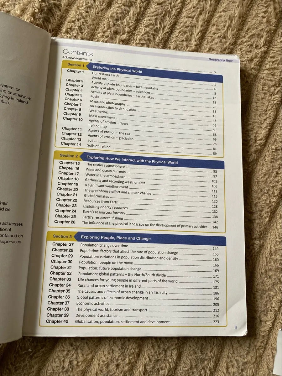 Junior Cycle Geography Now Text and Workbook - Image 3