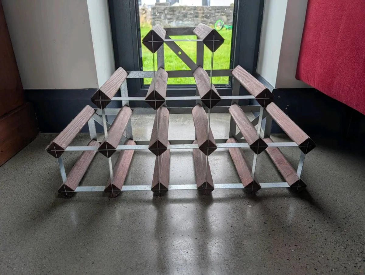 15 bottle wine rack