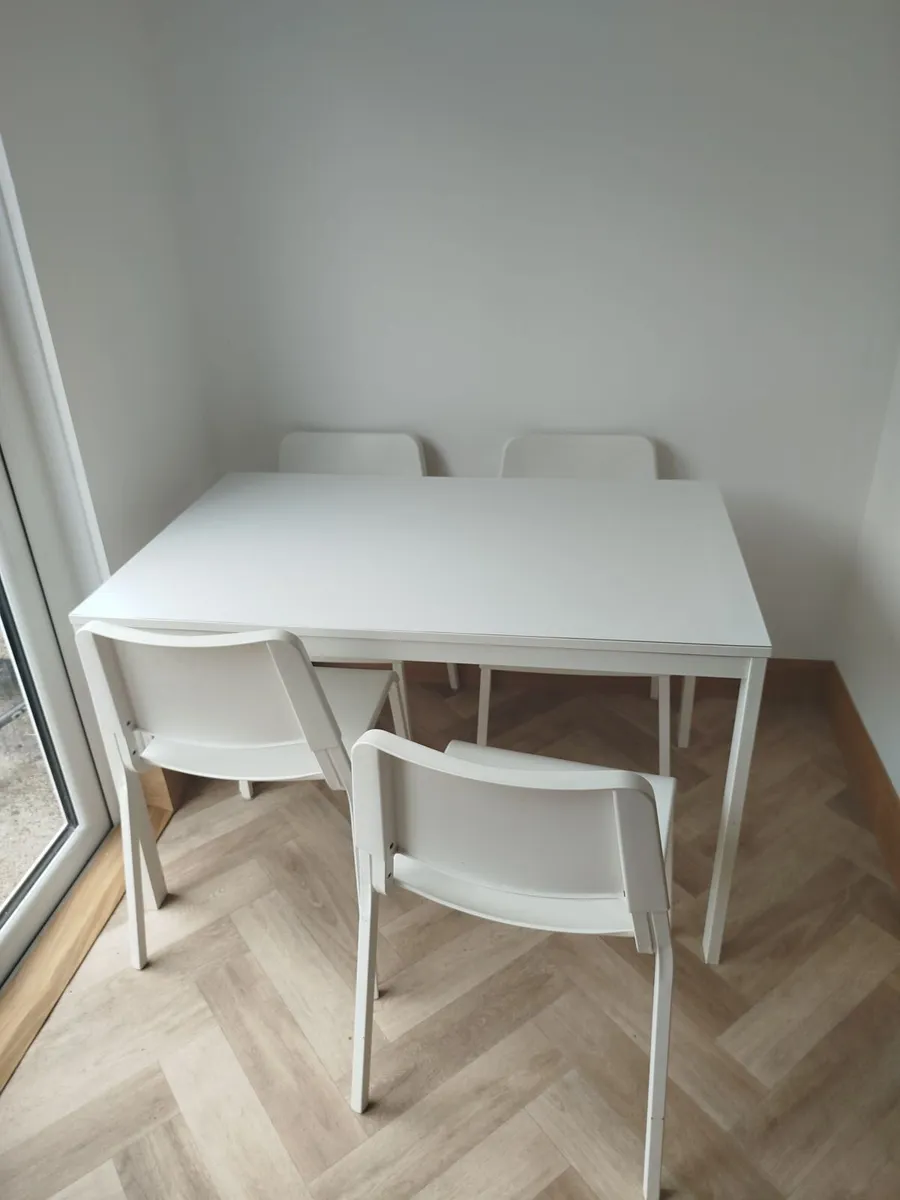 Dinning table and chairs - Image 2