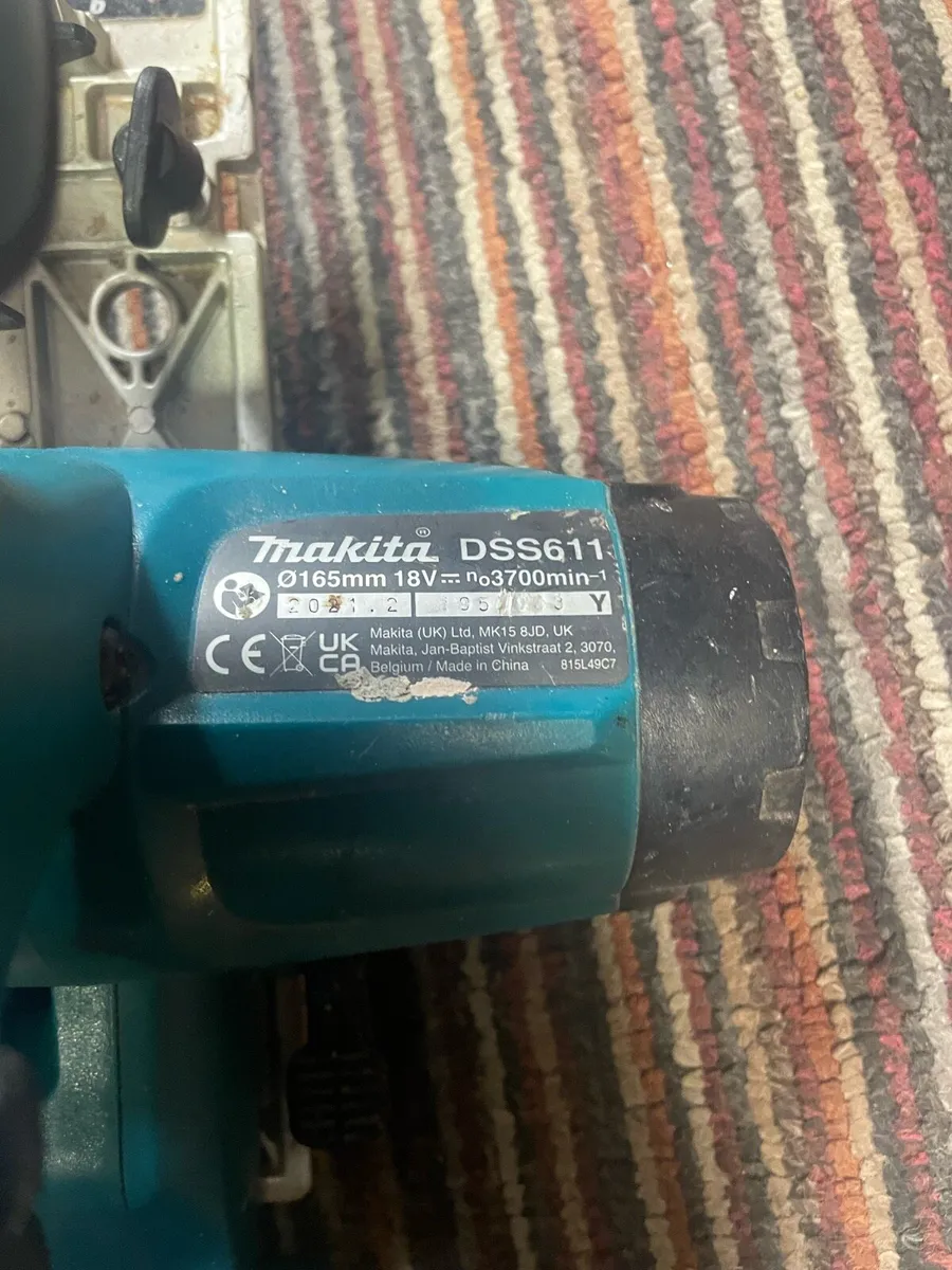 Makita DSS611 Circular Saw - Baretool - Image 2