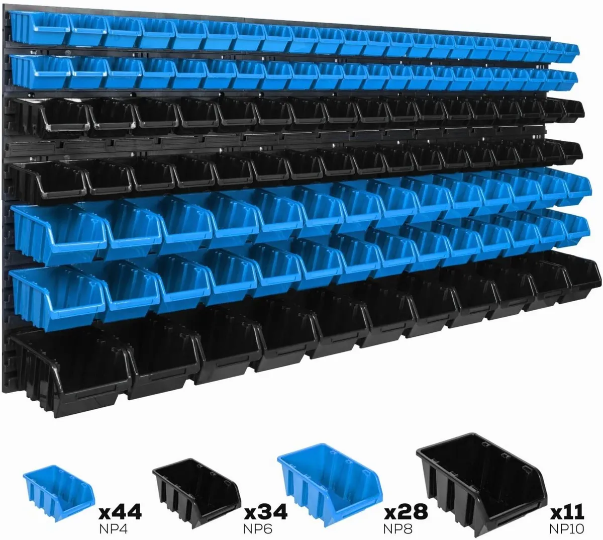 Storage System Wall Shelf 1728 x 780 mm 117 Pieces - Image 3