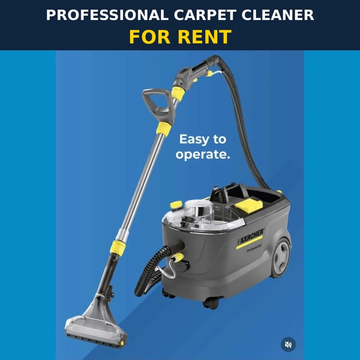 Carpet cleaner for rent professional deep cleaning - Image 1