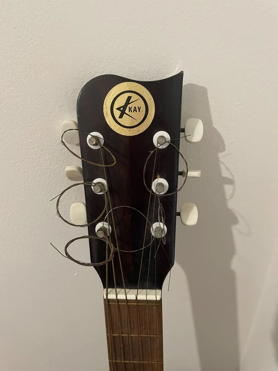 Vintage Kay K320 Acoustic Guitar - Image 4