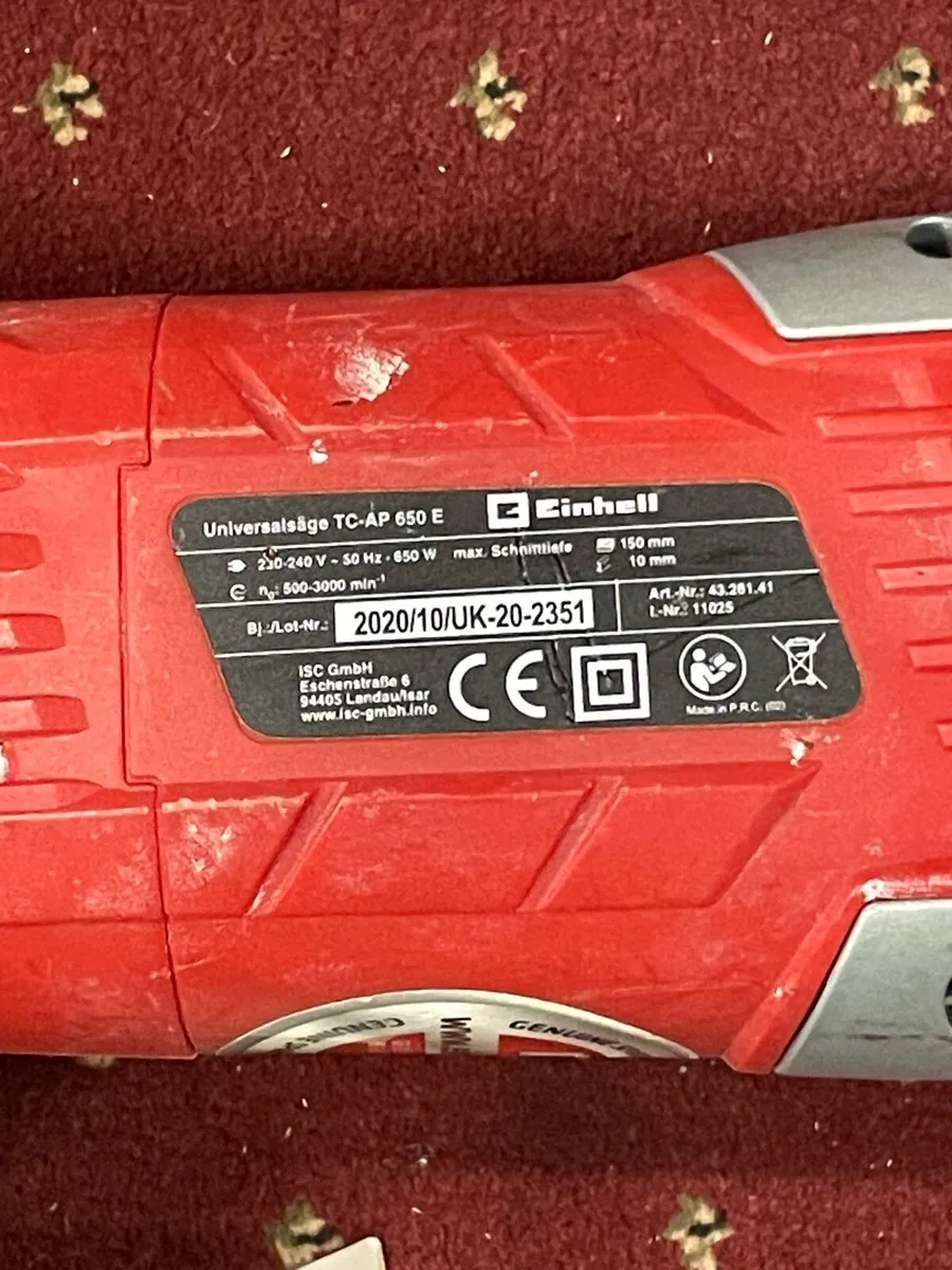 Einhell TC-AP 650E Reciprocating Saw - Image 2