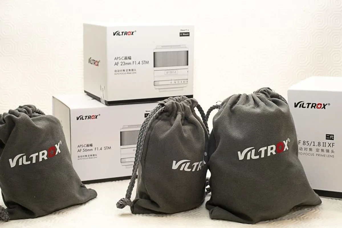 Viltrox Fuji X Prime Lens Kit 23mmF1.4 56mm F1.4 85mm F1.8 II - Image 1