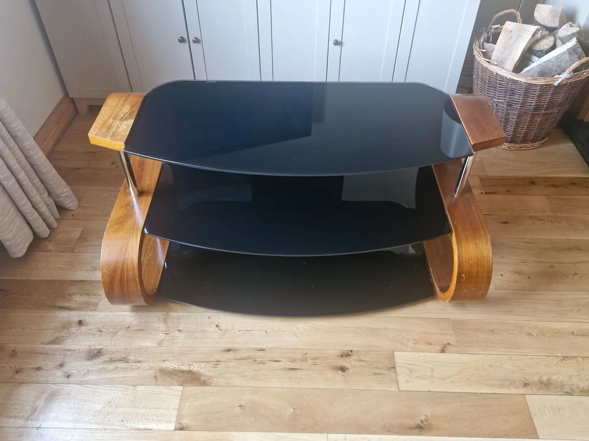 Glass TV stand - Image 1