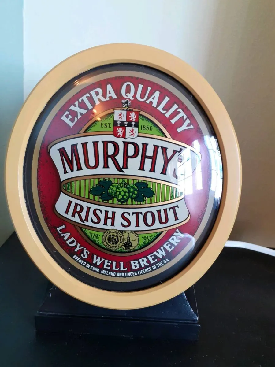 1990s MURPHY'S STOUT Font Light - Image 2
