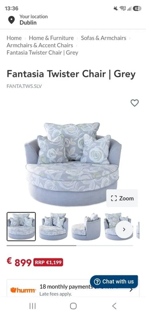 Swivel Armchair - Image 4