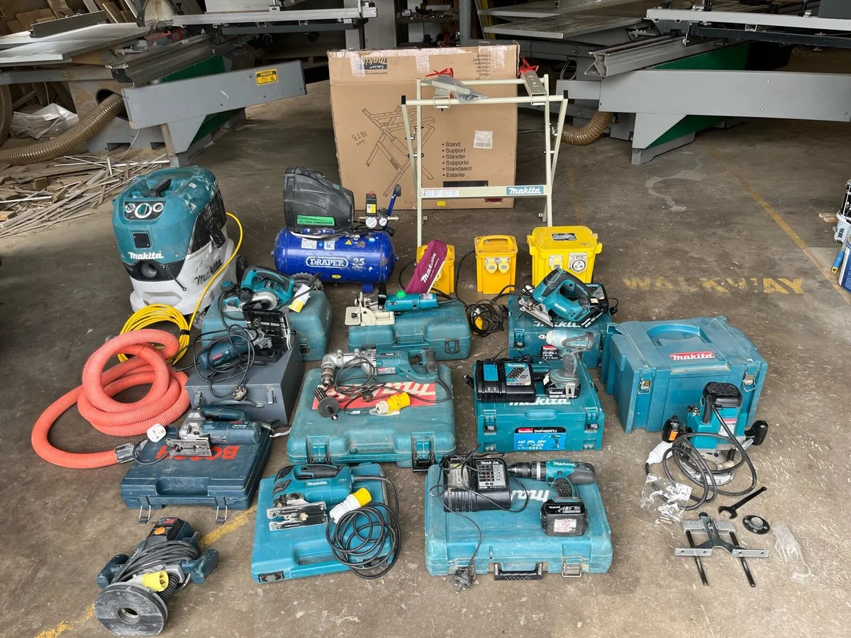 Makita & Bosch power tools - Image 1