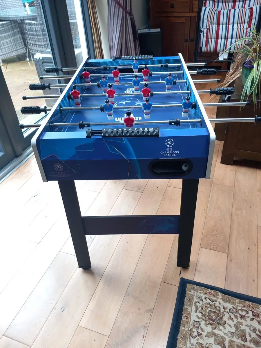 UEFA Champions League Foosball / Football Table - Image 3