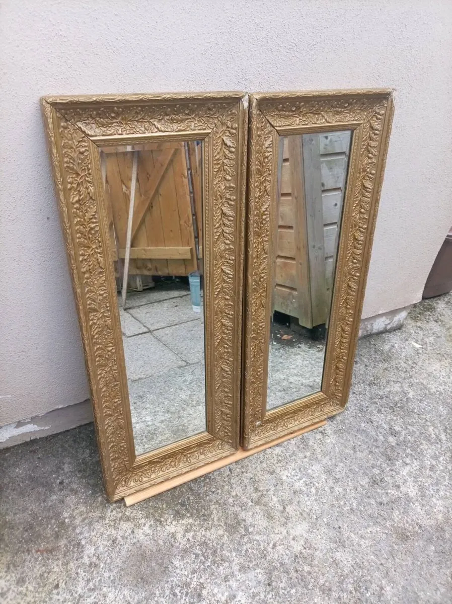 2 Antique mirrors - Image 1