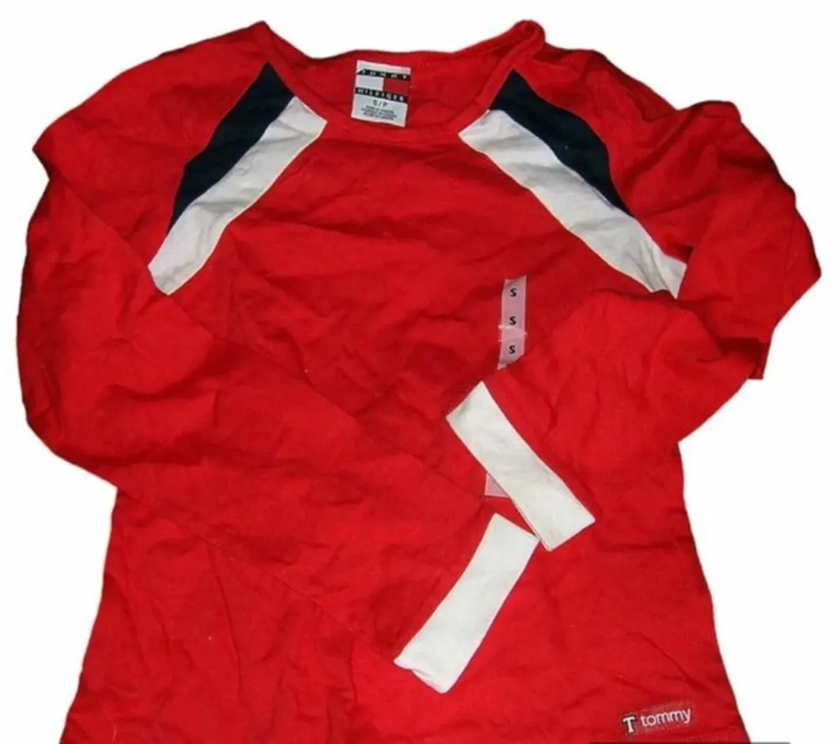 Vintage Tommy Hilfiger Long Sleeve Top-BNWT Size S - Image 1