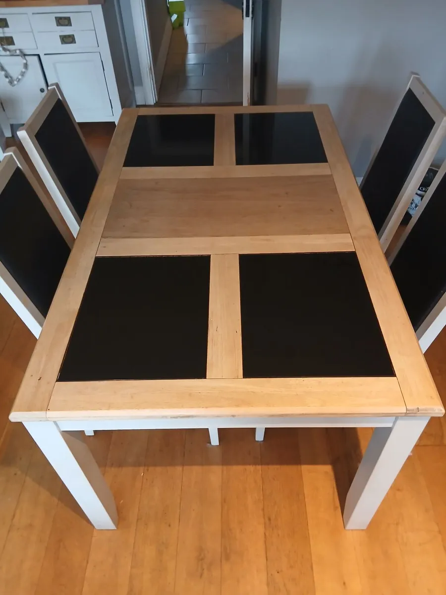 Dining table and chairs - Image 2