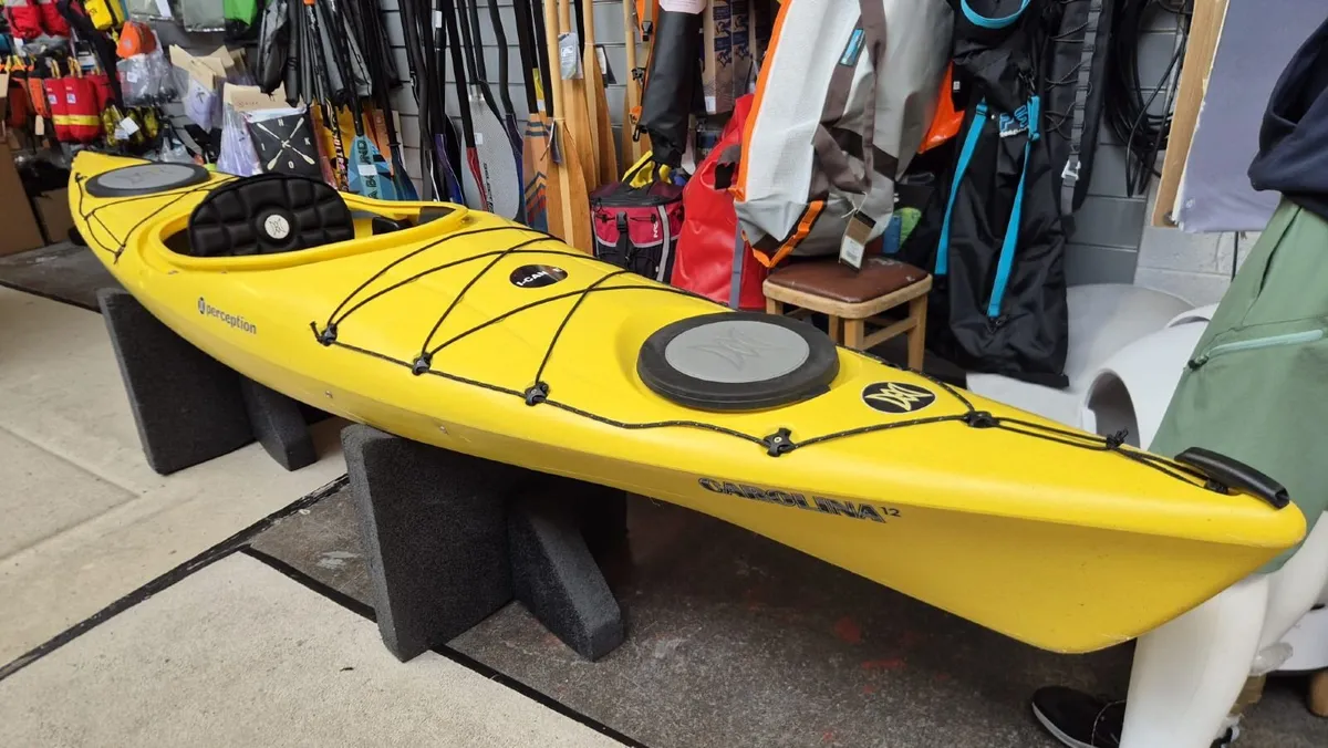 Used Perception Carolina 12ft sea kayak for sale - Image 1