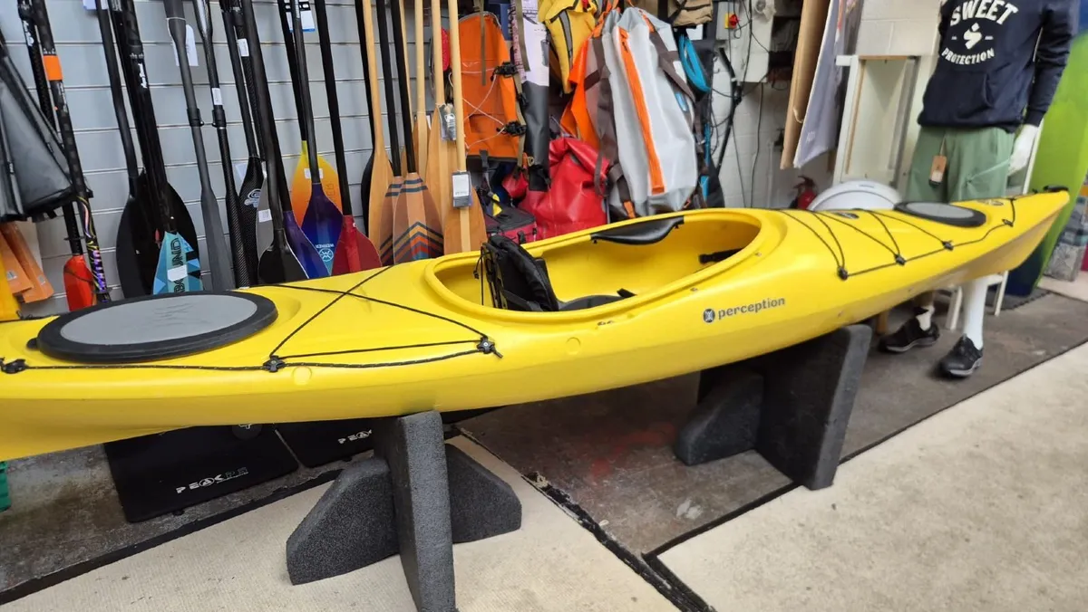 Used Perception Carolina 12ft sea kayak for sale - Image 4