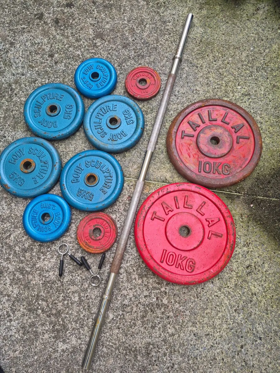 Bar & weights plates
