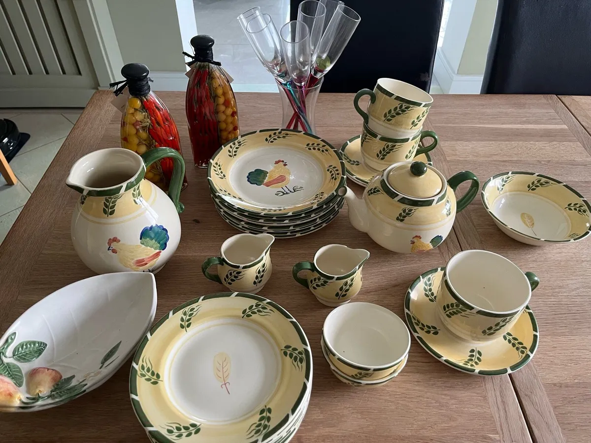 Country Kitchen Dinner & Tea Set 25pc (Fairmont) - Image 1