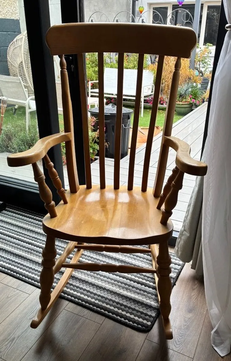 Antique Rocking Chair - Image 2