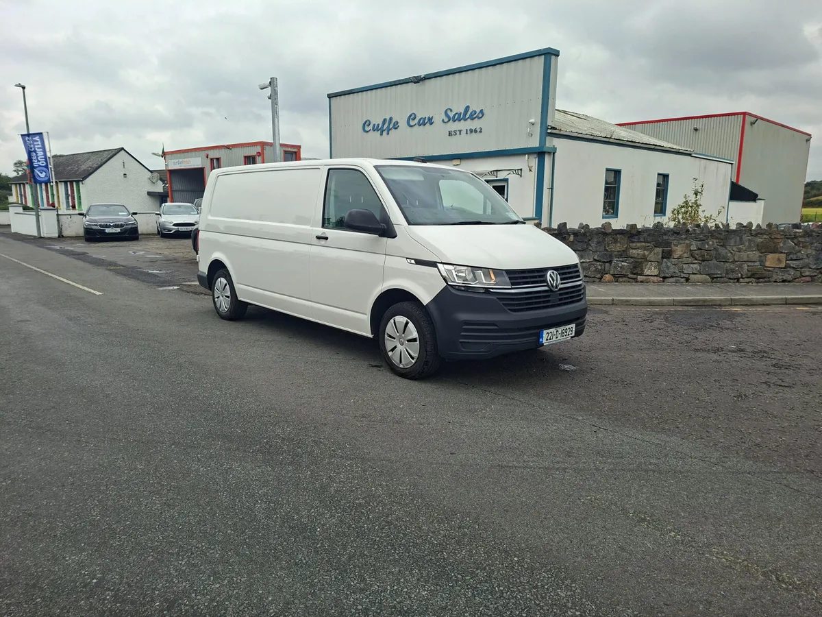 2022 VW Transporter  TDI 110HP LWB  €19950 inc - Image 1