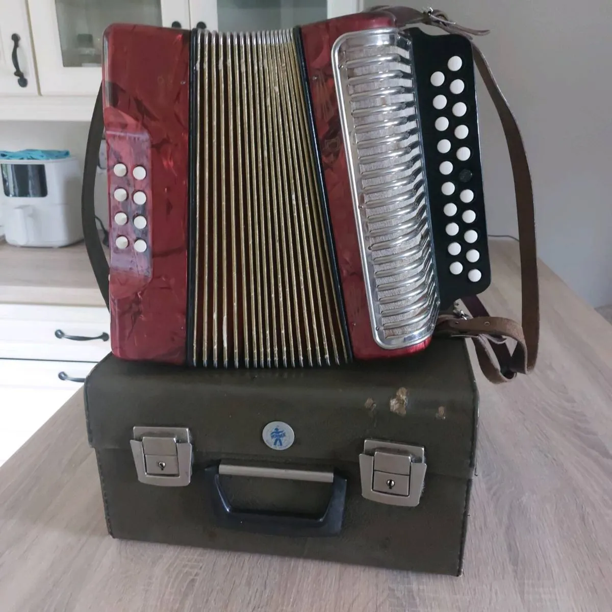 Hohner Black dot Accordian - Image 1