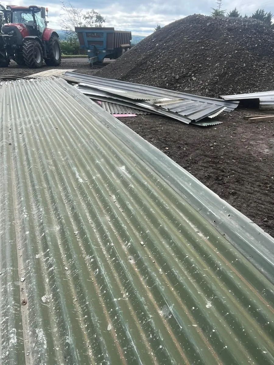 Shed sheeting. door. - Image 1