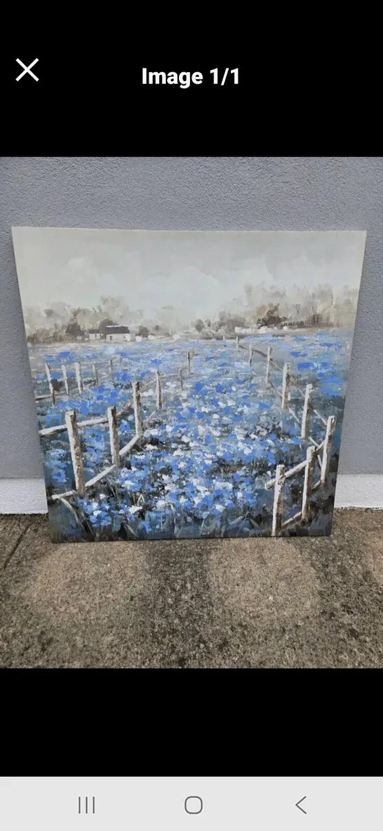 Canvas painting