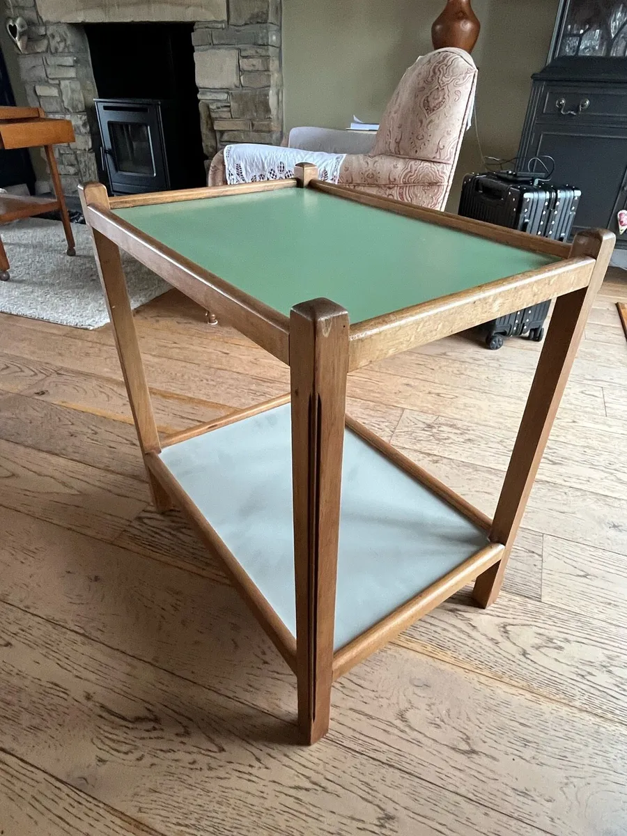 Cellus Mid century shelved table. - Image 1