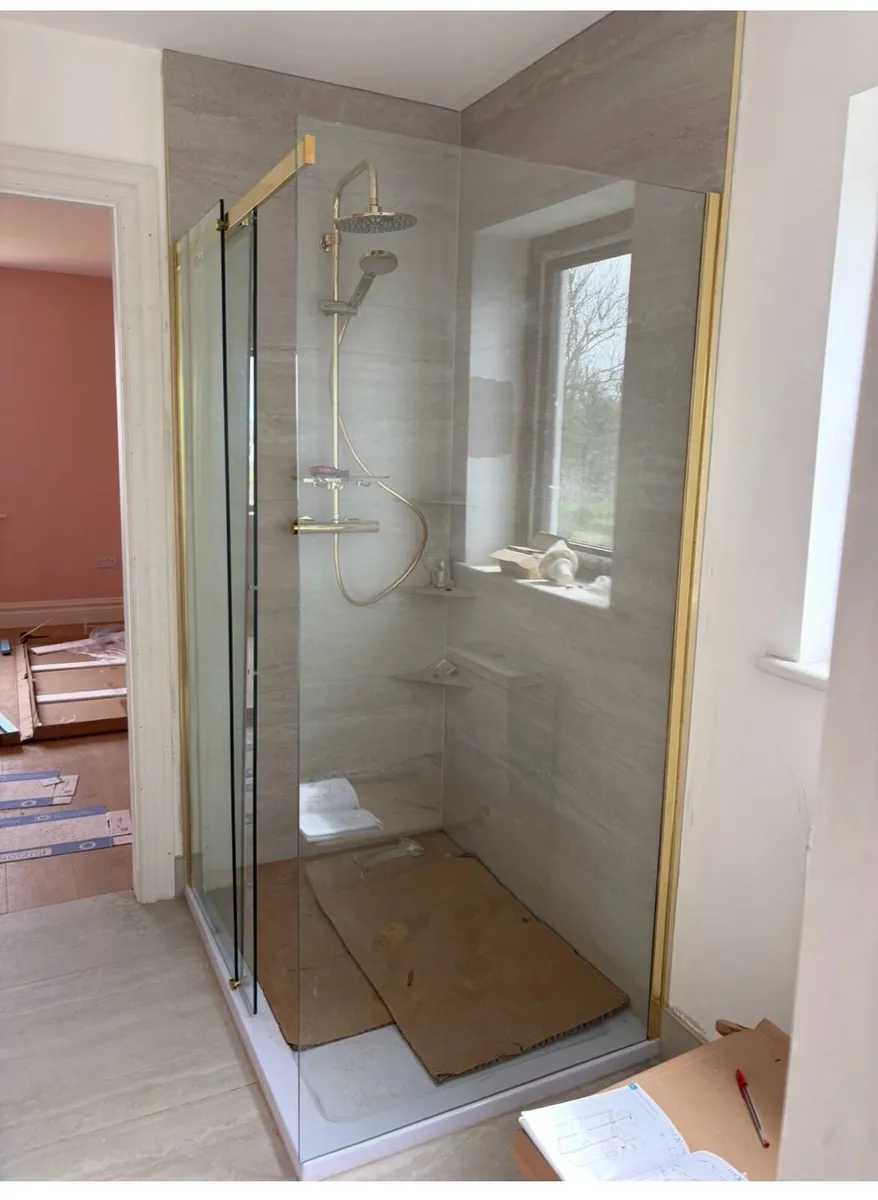 Gold 120 X 90 shower enclosure - Image 4