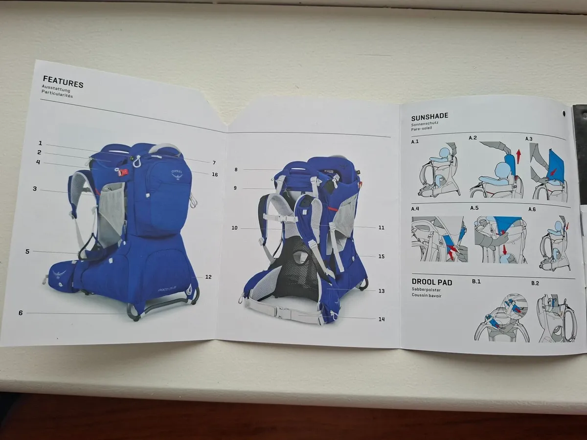 Osprey Poco  Child Carrier - Image 4
