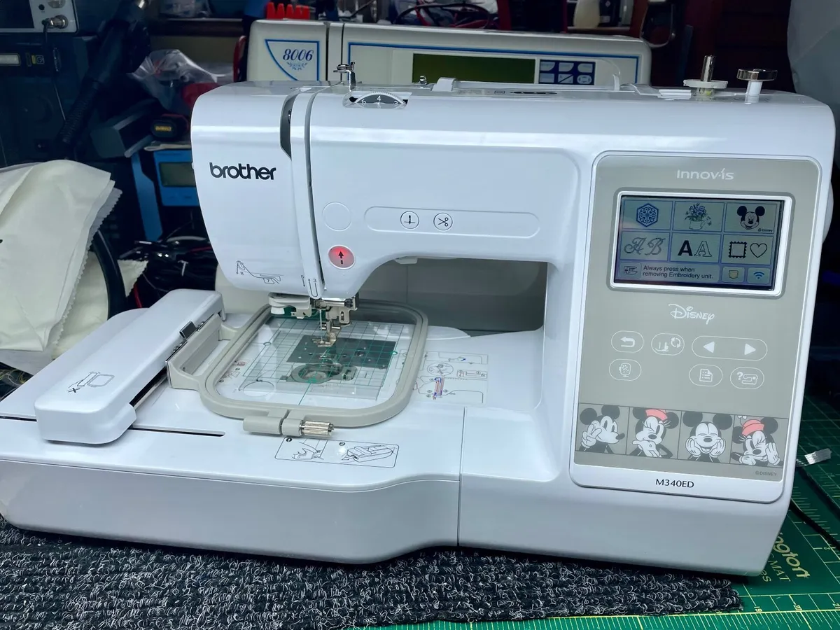 brother M340ED Embroidery Sewing Machine - As new - Image 1