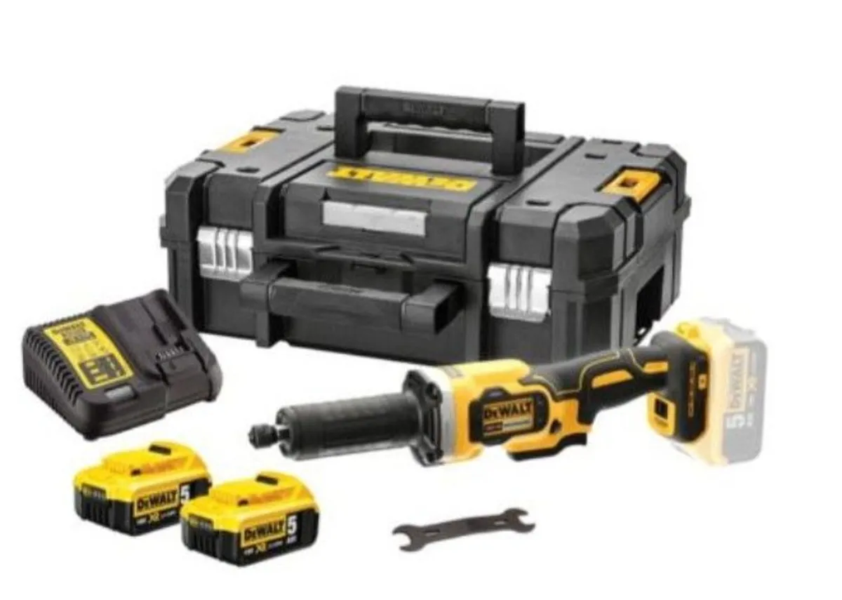 DCG426P2 XR BL Die Grinder 18V 2 x 5Ah Li-ion - Image 1