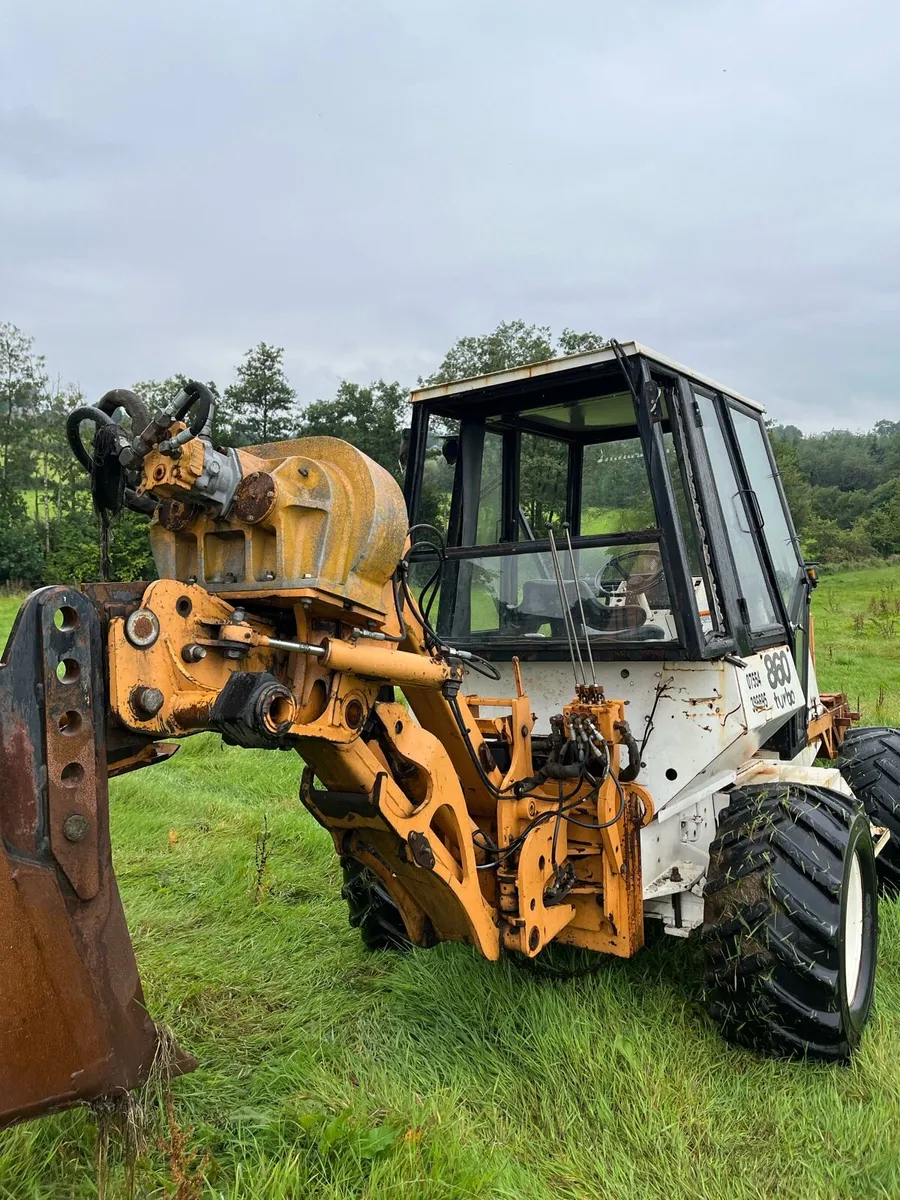 Case 860 vibratory moleplough - Image 1
