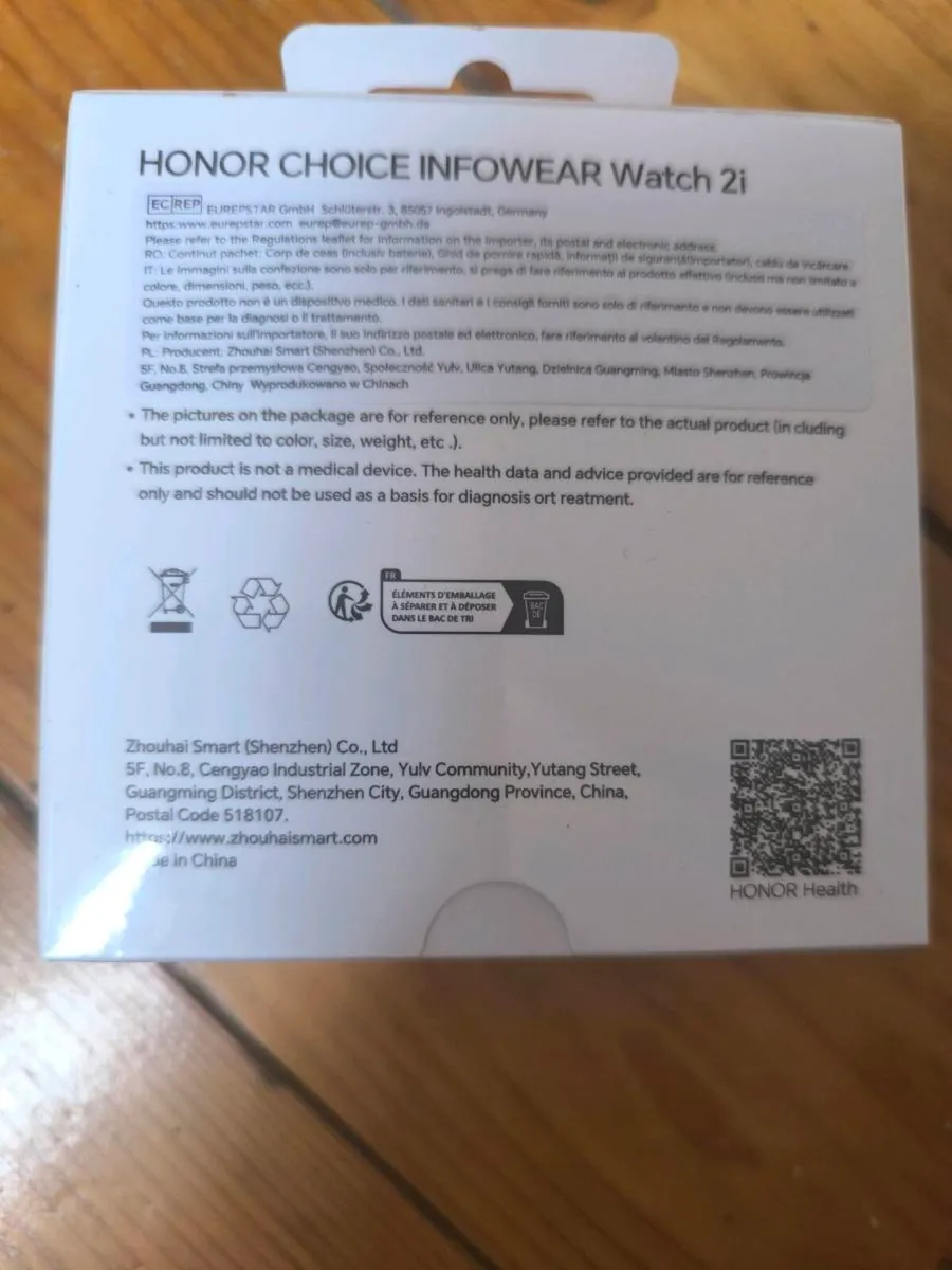 Honor Choice Infowear Smart Watch 2i -QUICK SALE- - Image 2